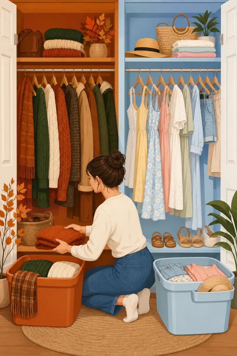 Seasonal Clothing Rotation: How to Swap Your Wardrobe Without the Weekend-Long Project