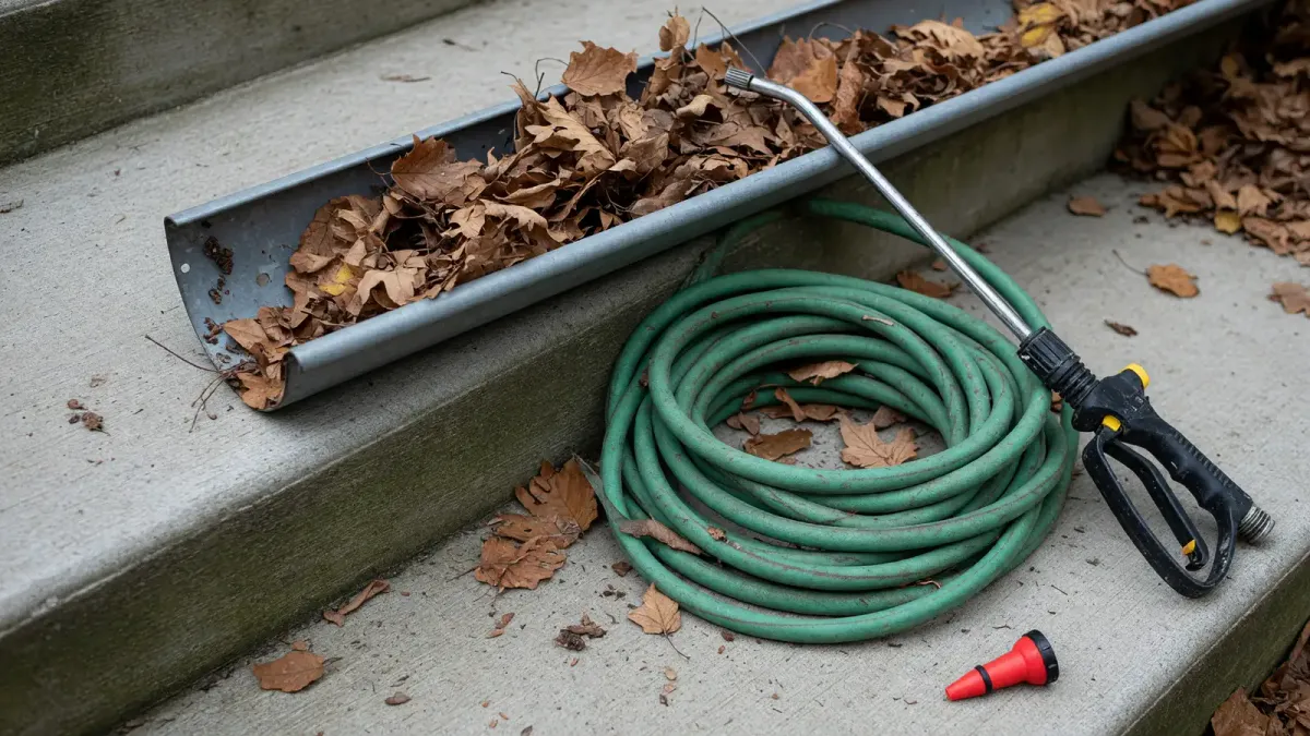 Clean the Gutters. Leave the Red Nozzle Alone.