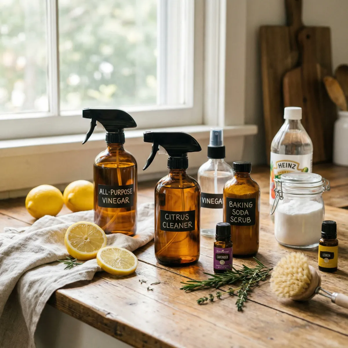 Natural Cleaning Products: DIY Solutions That Actually Work