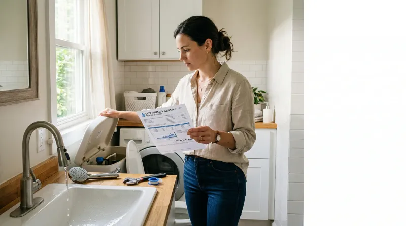 How to Lower Your Water Bill at Home: 11 Fixes That Actually Cut Waste