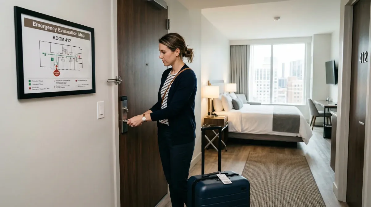 Hotel Room Safety Checklist: 11 Things to Check in the First 5 Minutes
