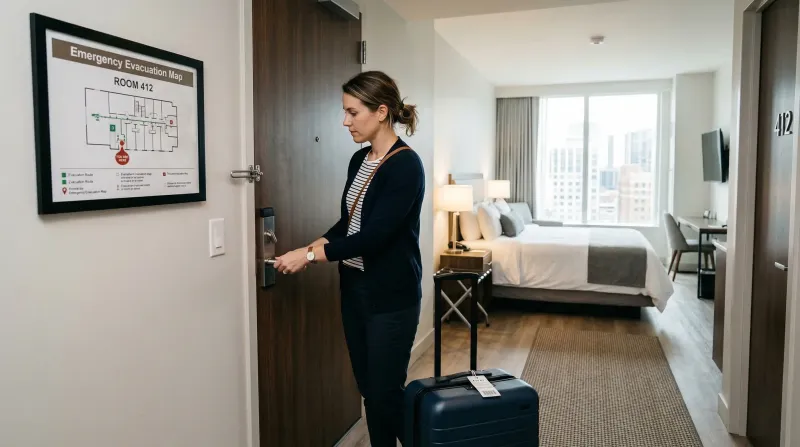 Hotel Room Safety Checklist: 11 Things to Check in the First 5 Minutes