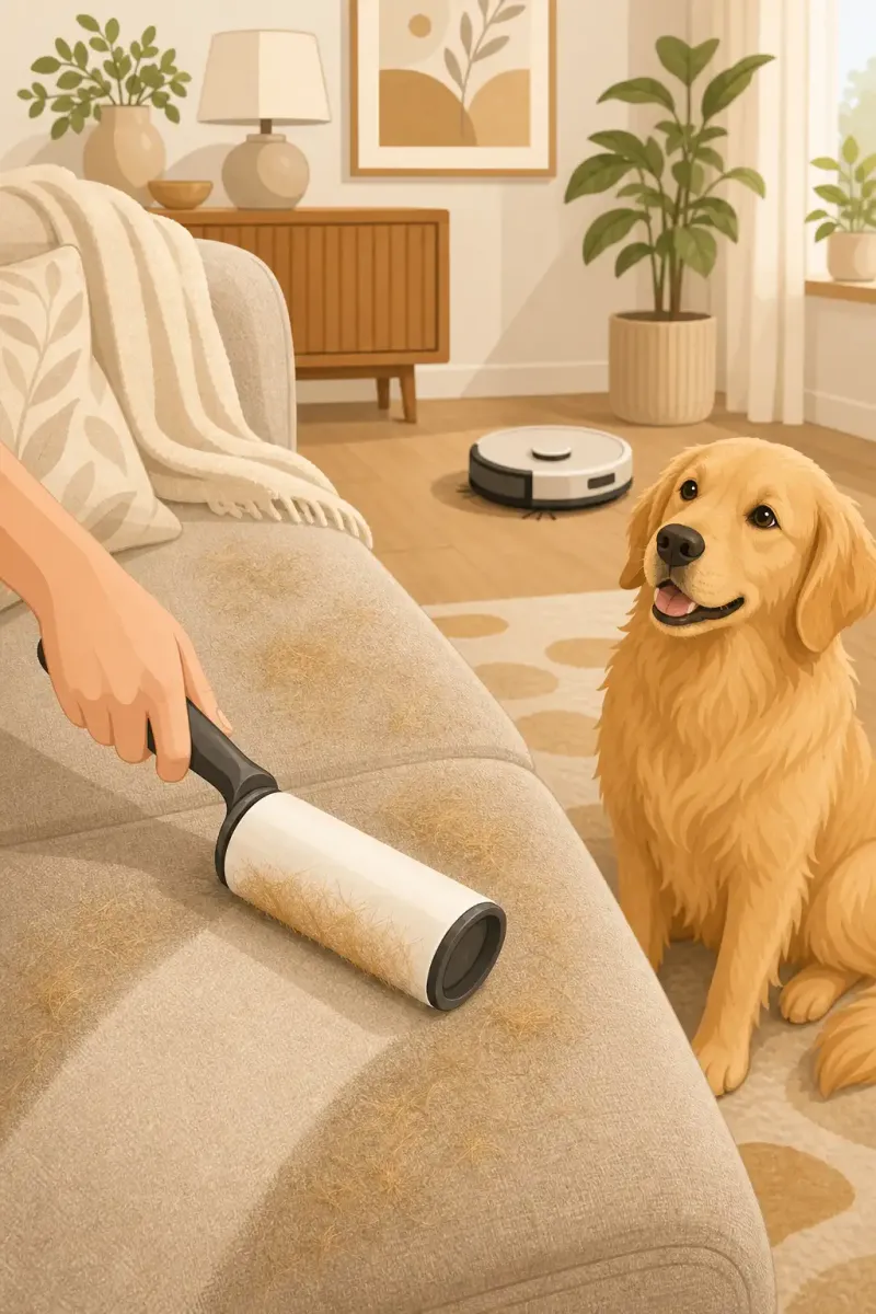 Pet Hair Everywhere? 10 Tools and Techniques That Actually Remove It From Furniture, Floors, and Clothes