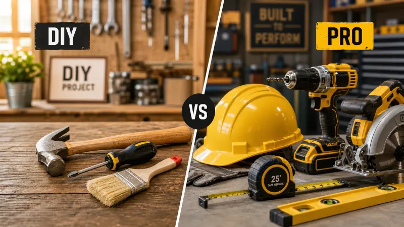 DIY or Call a Pro? 9 Home Fixes Worth Learning and 5 You Should Never Attempt Alone