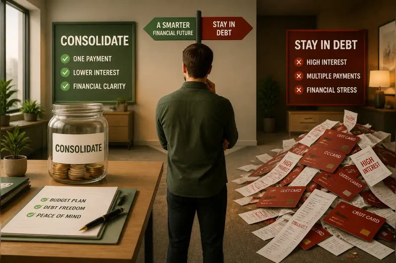 Debt Consolidation in 2026: When It Works and When It Backfires